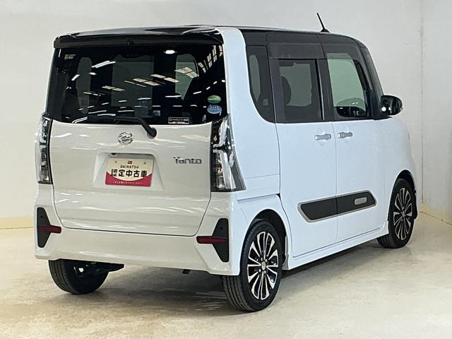 タントカスタムＲＳ　ワンオーナー　ターボ　ナビ　パノラマモニターワンオーナー　ターボ　ナビ　パノラマモニター　ドライブレコーダー　ＥＴＣ　両側電動スライドドア　リアコーナーセンサー　アダプティブクルーズコントロール　ロングスライドシート　Ｂｌｕｅｔｏｏｔｈ（京都府）の中古車