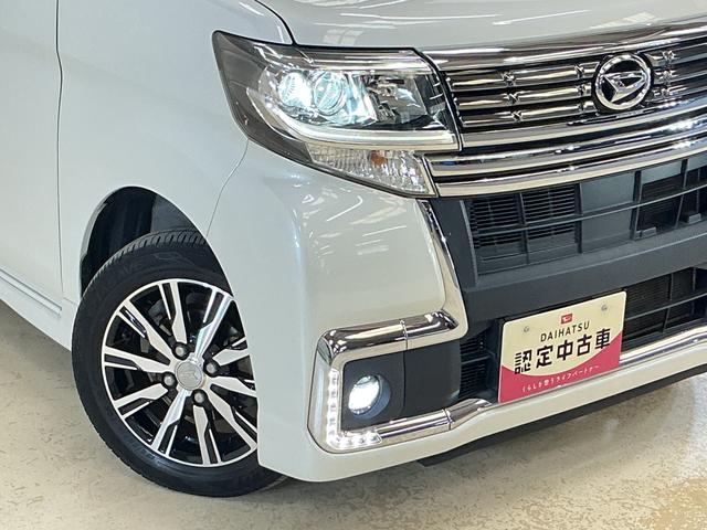 タントカスタムX トップエディションSAIII ワンオーナー ナビワンオーナー ナビ バックカメラ ETC 片側電動スライドドア シートヒーター コーナーセンサー オートマチックハイビーム Bluetooth DVD再生 フルセグTV LEDヘッドライト スマアシ(京都府)の中古車