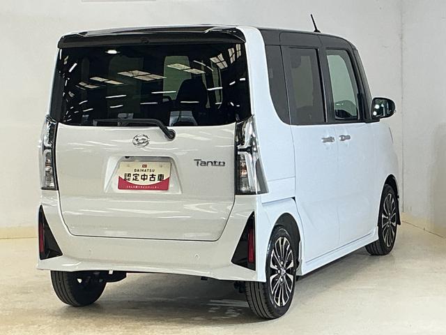 タントカスタムRS ターボ バックカメラ 両側電動スライドドアターボ バックカメラ 両側電動スライドドア 前後コーナーセンサー シートヒーター 電子パーキング オートマチックハイビーム オートブレーキホールド USBチャージャー LEDヘッドライト オートライト(京都府)の中古車