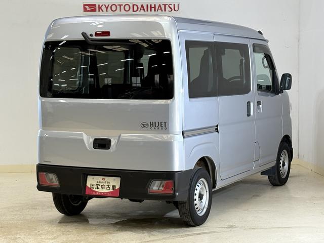 ハイゼットカーゴＤＸ　デラックス　４ＷＤ　キーレスリモコン　ＡＭ／ＦＭラジオワンオーナー　４ＷＤ　キーレスリモコン　ＡＭ／ＦＭチューナー　両側リヤスライドドア　マニュアルエアコン　コーナーセンサー　スマートアシスト　ＥＴＣ　フロントパワーウインド　アイドリングストップ　ＡＢＳ（京都府）の中古車