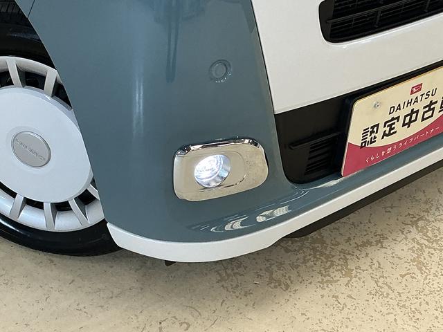 ムーヴキャンバスストライプスＧ　届出済未使用車　ナビ　バックカメラ　２ＷＤ届出済未使用車　ナビ　バックカメラ　フルセグチューナー　ブルートゥース対応　プッシュボタンエンジンスタート　両側リヤパワースライドドア　スマートアシスト　ＬＥＤヘッドライト　オートエアコン　ＡＢＳ（京都府）の中古車