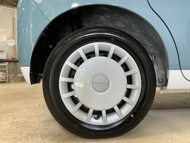 ムーヴキャンバスストライプスＧ　届出済未使用車　ナビ　バックカメラ　２ＷＤ届出済未使用車　ナビ　バックカメラ　フルセグチューナー　ブルートゥース対応　プッシュボタンエンジンスタート　両側リヤパワースライドドア　スマートアシスト　ＬＥＤヘッドライト　オートエアコン　ＡＢＳ（京都府）の中古車