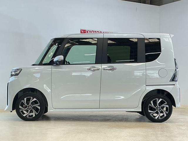 タントカスタムX ワンオーナー 4WD バックカメラ スマアシワンオーナー 4WD バックカメラ 両側電動スライドドア コーナーセンサー シートヒーター 電子パーキング オートマチックハイビーム オートブレーキホールド 14インチ純正アルミホイール スマートキー(京都府)の中古車