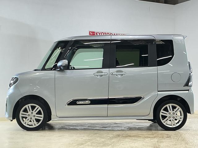 タントカスタムＸスタイルセレクション　ワンオーナー　４ＷＤ　ナビワンオーナー　４ＷＤ　ナビ　パノラマモニター　ドライブレコーダー　ＥＴＣ　両側電動スライドドア　ロングスライドシート　前後コーナーセンサー　シートヒーター　テレビキャンセラー　オートマチックハイビーム（京都府）の中古車
