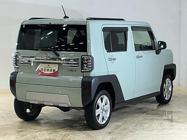 タフトＧ　クロムベンチャー　ワンオーナー　４ＷＤ　バックカメラワンオーナー　４ＷＤ　バックカメラ　スカイフィールトップ　前後コーナーセンサー　シートヒーター　電子パーキング　オートマチックハイビーム　オートブレーキホールド　ＵＳＢチャージャー　スマートキー（京都府）の中古車