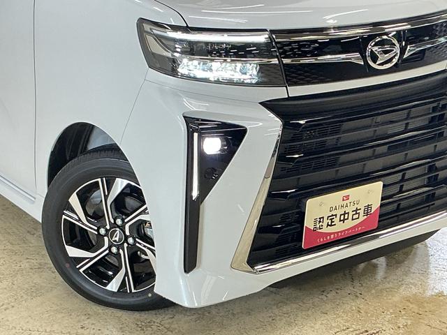 タントカスタムＸリミテッド　届出済み未使用車　ナビ　バックカメラ届出済み未使用車　ナビ　バックカメラ　ＥＴＣ　両側電動スライドドア　前後コーナーセンサー　シートヒーター　アダプティブクルーズコントロール　電子パーキング　オートマチックハイビーム　Ｂｌｕｅｔｏｏｔｈ（京都府）の中古車