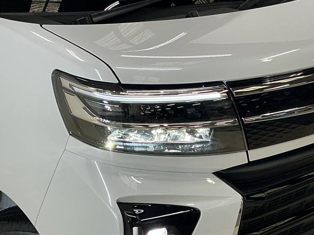 タントカスタムＸリミテッド　届出済み未使用車　ナビ　バックカメラ届出済み未使用車　ナビ　バックカメラ　ＥＴＣ　両側電動スライドドア　前後コーナーセンサー　シートヒーター　アダプティブクルーズコントロール　電子パーキング　オートマチックハイビーム　Ｂｌｕｅｔｏｏｔｈ（京都府）の中古車