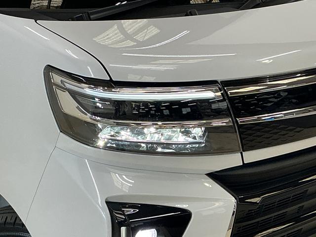 タントカスタムX アイドリングストップ非装着車 スマートアシストバックカメラ スマートアシストアイドリングストップ非装着 両側リヤパワースライドドア コーナーセンサー オートエアコン LEDヘッドライト オートライト シートヒーター プッシュボタンエンジンスタート(京都府)の中古車