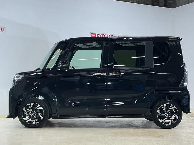 タントカスタムＸリミテッド　届出済未使用車　ナビ　バックカメラ届出済未使用車　ナビ　バックカメラ　ＥＴＣ　フルセグチューナー　ブルートゥース対応　両側リヤパワースライドドア　プッシュボタンエンジンスタート　アダプテウィブクルーズコントロール　ＬＥＤヘッドライト（京都府）の中古車