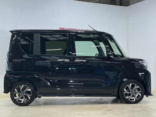 タントカスタムＸリミテッド　届出済未使用車　ナビ　バックカメラ届出済未使用車　ナビ　バックカメラ　ＥＴＣ　フルセグチューナー　ブルートゥース対応　両側リヤパワースライドドア　プッシュボタンエンジンスタート　アダプテウィブクルーズコントロール　ＬＥＤヘッドライト（京都府）の中古車