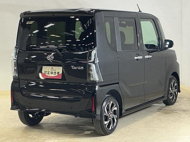 タントカスタムＸリミテッド　届出済未使用車　ナビ　バックカメラ届出済未使用車　ナビ　バックカメラ　ＥＴＣ　フルセグチューナー　ブルートゥース対応　両側リヤパワースライドドア　プッシュボタンエンジンスタート　アダプテウィブクルーズコントロール　ＬＥＤヘッドライト（京都府）の中古車