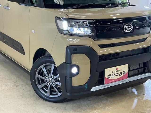 タントファンクロスリミテッド 届出済み未使用車 ナビ バックカメラ届出済み未使用車 ナビ バックカメラ ETC 両側電動スライドドア コーナーセンサー アダプティブクルーズコントロール シートヒーター 電子パーキング オートマチックハイビーム Bluetooth(京都府)の中古車