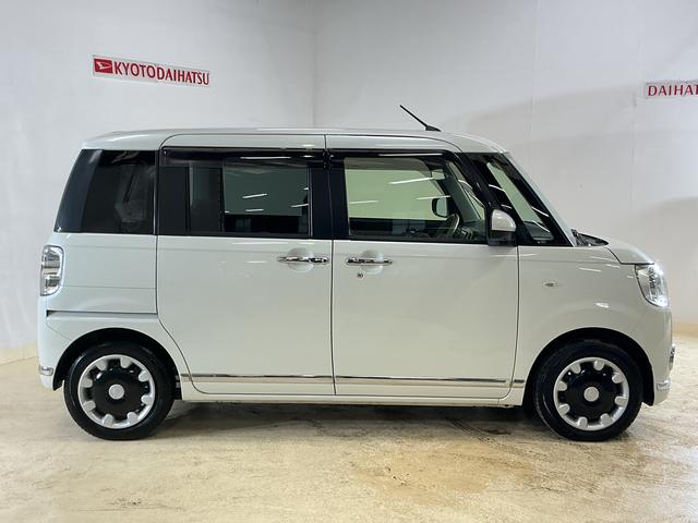 ムーヴキャンバスＧメイクアップリミテッド　ＳＡIII　４ＷＤ　ナビ　ＥＴＣ４ＷＤ　ナビ　パノラマモニター　ＥＴＣ　両側電動スライドドア　フルセグテレビ　Ｂｌｕｅｔｏｏｔｈ　ＤＶＤ再生　ドアバイザー　スマートキー　フォグライト　オートマチックハイビーム　横滑り防止装置（京都府）の中古車
