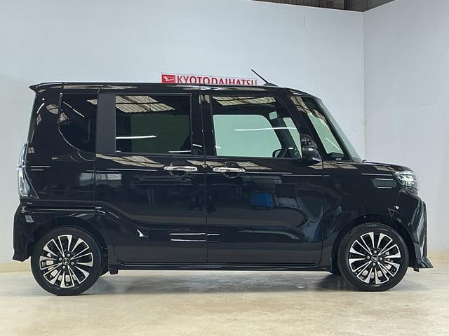 タントカスタムRS 届出済み未使用車 ターボ ナビ バックカメラ届出済み未使用車 ターボ ナビ バックカメラ 両側電動スライドドア 前後コーナーセンサー シートヒーター 電子パーキング オートマチックハイビーム オートブレーキホールド Bluetooth スマアシ(京都府)の中古車