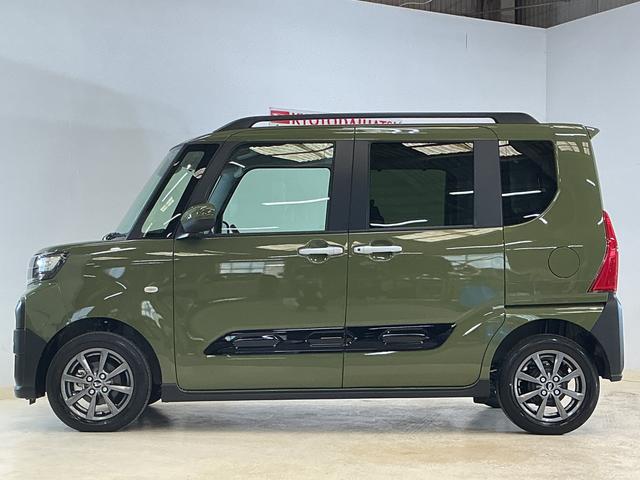タントファンクロスリミテッド　届出済み未使用車　ナビ　バックカメラ届出済み未使用車　ナビ　バックカメラ　ＥＴＣ　両側電動スライドドア　アダプティブクルーズコントロール　前後コーナーセンサー　シートヒーター　電子パーキング　オートマチックハイビーム　Ｂｌｕｅｔｏｏｔｈ（京都府）の中古車