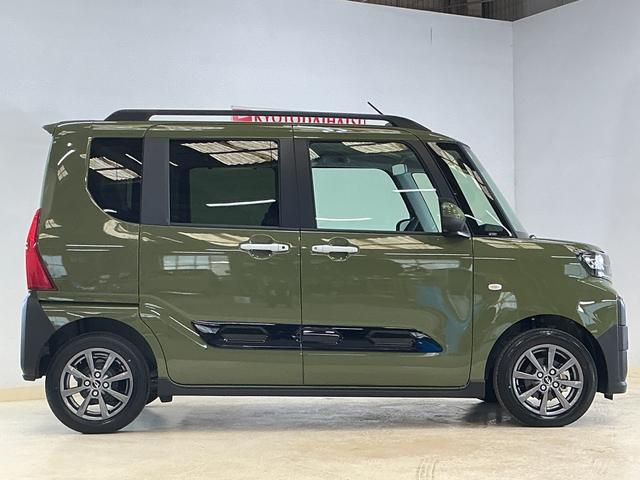 タントファンクロスリミテッド　届出済み未使用車　ナビ　バックカメラ届出済み未使用車　ナビ　バックカメラ　ＥＴＣ　両側電動スライドドア　アダプティブクルーズコントロール　前後コーナーセンサー　シートヒーター　電子パーキング　オートマチックハイビーム　Ｂｌｕｅｔｏｏｔｈ（京都府）の中古車
