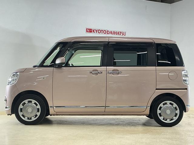 ムーヴキャンバスXメイクアップリミテッド SAIII ワンオーナー ナビ1オーナー ナビ パノラマモニター 前後ドライブレコーダー ETC 両側電動スライドドア オートマチックハイビーム Bluetooth DVD再生 フルセグTV オートライト スマアシ オートエアコン(京都府)の中古車