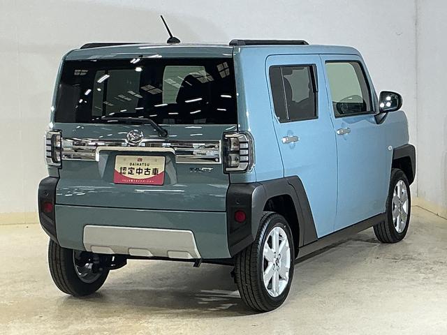 タフトG クロムベンチャー 届出済未使用車 ディスプレイオーディオ届出済未使用車 9インチディスプレイオーディオ バックカメラ フルセグチューナー ブルートゥース対応 スマートアシスト プッシュボタンエンジンスタート アダプティブクルーズコントロール オートエアコン(京都府)の中古車