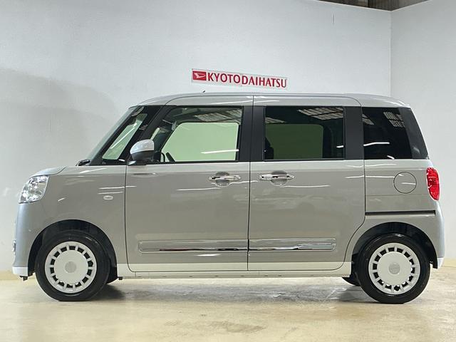 ムーヴキャンバスストライプスG バックカメラ 両側電動スライドドア USBバックカメラ 両側電動スライドドア シートヒーター 前後コーナーセンサー ホットカップホルダー 電子パーキング オートマチックハイビーム オートブレーキホールド USBチャージャー スマートキー(京都府)の中古車