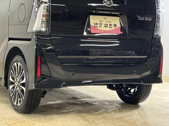タントカスタムＲＳ　ターボ　バックカメラ　両側電動スライドドアターボ　バックカメラ　両側電動スライドドア　シートヒーター　前後コーナーセンサー　電子パーキング　オートマチックハイビーム　オートブレーキホールド　ＵＳＢチャージャー　スマートキー　ＬＥＤヘッドライト（京都府）の中古車