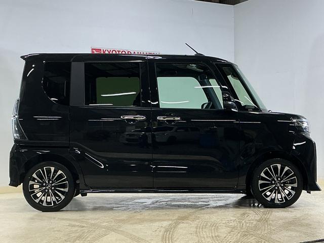 タントカスタムＲＳ　ターボ　バックカメラ　両側電動スライドドアターボ　バックカメラ　両側電動スライドドア　シートヒーター　前後コーナーセンサー　電子パーキング　オートマチックハイビーム　オートブレーキホールド　ＵＳＢチャージャー　スマートキー　ＬＥＤヘッドライト（京都府）の中古車