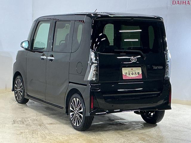 タントカスタムＲＳ　ターボ　バックカメラ　両側電動スライドドアターボ　バックカメラ　両側電動スライドドア　シートヒーター　前後コーナーセンサー　電子パーキング　オートマチックハイビーム　オートブレーキホールド　ＵＳＢチャージャー　スマートキー　ＬＥＤヘッドライト（京都府）の中古車