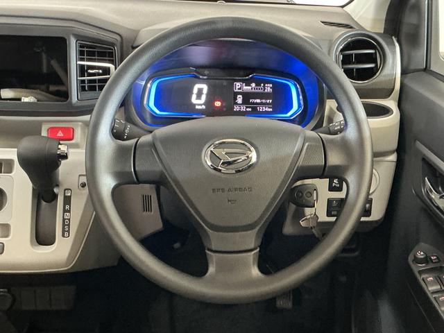 ミライースＸ　ＳＡIII　コーナーセンサー　オートマチックハイビーム前後コーナーセンサー　オートマチックハイビーム　ＬＥＤヘッドライト　オートライト　キーレス　アイドリングストップ　横滑り防止装置　スペアキー有り　スマアシ　マニュアルエアコン　１２Ｖ電源ソケット（京都府）の中古車