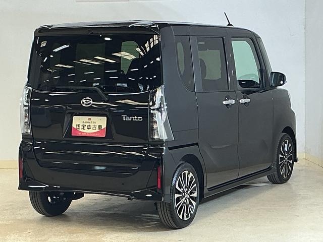タントカスタムRS ターボ バックカメラ 両側電動スライドドアターボ バックカメラ 両側電動スライドドア 前後コーナーセンサー シートヒーター 電子パーキング オートマチックハイビーム オートブレーキホールド USBチャージャー スマートキー LEDヘッドライト(京都府)の中古車