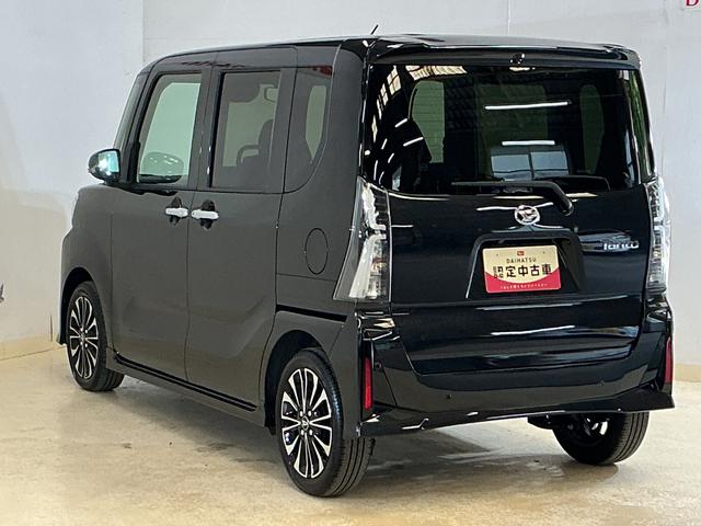 タントカスタムRS ターボ バックカメラ 両側電動スライドドアターボ バックカメラ 両側電動スライドドア 前後コーナーセンサー シートヒーター 電子パーキング オートマチックハイビーム オートブレーキホールド USBチャージャー スマートキー LEDヘッドライト(京都府)の中古車