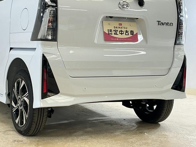 タントカスタムＸ　届出済み未使用車　ナビ　バックカメラ　ＵＳＢ接続届出済み未使用車　ナビ　バックカメラ　両側電動スライドドア　シートヒーター　前後コーナーセンサー　電子パーキング　オートマチックハイビーム　Ｂｌｕｅｔｏｏｔｈ　ＵＳＢ接続　ＤＶＤ再生　フルセグＴＶ（京都府）の中古車