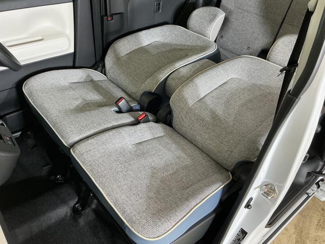 ムーヴキャンバスストライプスＧ　届出済み未使用車　パノラマモニター　スマアシ届出済み未使用車　パノラマモニター　両側電動スライドドア　ホットカップホルダー　シートヒーター　前後コーナーセンサー　電子パーキング　オートマチックハイビーム　ＵＳＢチャージャー　スマートキー（京都府）の中古車