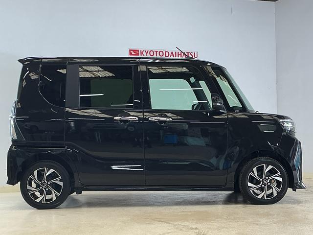 タントカスタムX アイドリングストップ非装着車 スマートアシスト両側リヤパワースライドドア スマートアシスト バックカメラ プッシュボタンエンジンスタート LEDヘッドライト オートエアコン オートライト コーナーセンサー シートヒーター アルミホイール ABS(京都府)の中古車