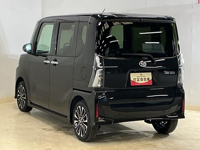 タントカスタムＲＳ　ターボ　バックカメラ　両側電動スライドドアターボ　バックカメラ　両側電動スライドドア　シートヒーター　前後コーナーセンサー　電子パーキング　オートマチックハイビーム　オートブレーキホールド　１５インチ純正アルミホイール　ＵＳＢチャージャー（京都府）の中古車
