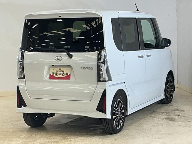 タントカスタムＲＳ　ターボ　バックカメラ　両側電動スライドドアターボ　バックカメラ　両側電動スライドドア　前後コーナーセンサー　シートヒーター　電子パーキング　オートマチックハイビーム　オートブレーキホールド　１５インチ純正アルミホイール　ＵＳＢチャージャー（京都府）の中古車