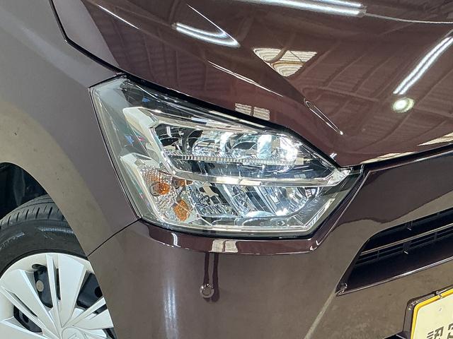 ミライースＸ　ＳＡIII　コーナーセンサー　オートマチックハイビーム前後コーナーセンサー　オートマチックハイビーム　ＬＥＤヘッドライト　キーレスエントリー　オートライト　アイドリングストップ　横滑り防止装置　スペアキー有り　スマートアシスト　マニュアルエアコン（京都府）の中古車