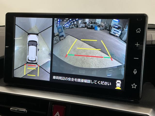 ロッキープレミアムＧ　ＨＥＶ　９インチディスプレイオーディオ９インチディスプレイオーディオ　パノラマモニター　アダプティブクルーズコントロール　シートヒーター　フルセグチューナー　ブルートゥース対応　プッシュボタンエンジンスタート　ＬＥＤヘッドライト　ＡＢＳ（京都府）の中古車