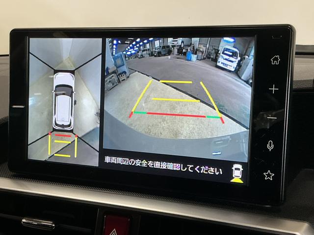 ロッキープレミアムG HEV 9インチディスプレイオーディオ9インチディスプレイオーディオ パノラマモニター アダプティブクルーズコントロール シートヒーター 前後コーナーセンサー 電子パーキング オートマチックハイビーム Bluetooth USB接続(京都府)の中古車