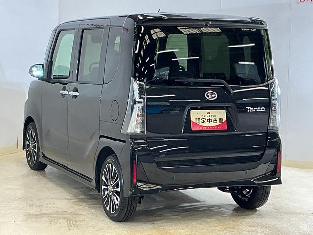 タントカスタムRSリミテッド ワンオーナー ターボ バックカメラワンオーナー ターボ バックカメラ ETC 両側電動スライドドア アダプティブクルーズコントロール シートヒーター 前後コーナーセンサー 電子パーキング オートマチックハイビーム USBチャージャー(京都府)の中古車