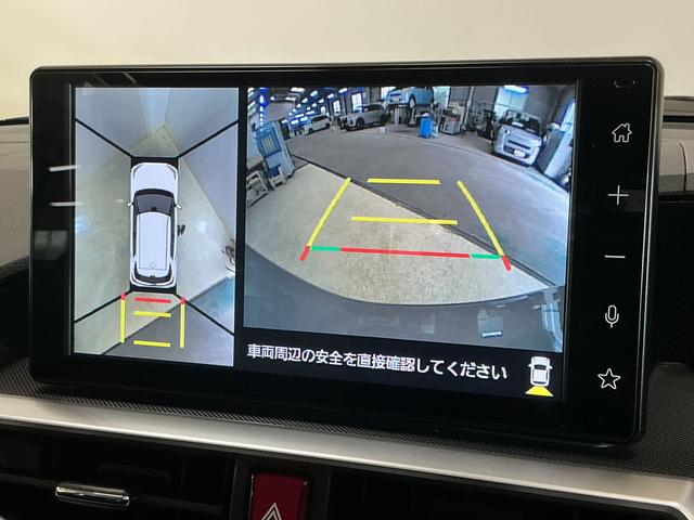 ロッキーＸ　ＨＥＶ　９インチディスプレイオーディオ　パノラマモニター９インチディスプレイオーディオ　パノラマモニター　フルセグチューナー　ブルートゥース対応　プッシュボタンエンジンスタート　コーナーセンサー　ＬＥＤヘッドライト　オートエアコン　スマートアシスト　ＡＢＳ（京都府）の中古車