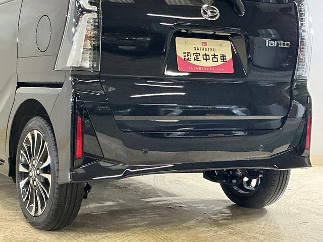 タントカスタムＲＳリミテッド　ターボ　バックカメラ　ＥＴＣターボ　バックカメラ　ＥＴＣ　両側電動スライドドア　アダプティブクルーズコントロール　シートヒーター　前後コーナーセンサー　電子パーキング　オートマチックハイビーム　ＵＳＢチャージャー　スマートキー（京都府）の中古車