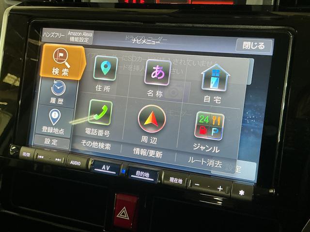トールカスタムＧ　９インチナビ　パノラマモニター　ＥＴＣ　ドラレコワンオーナー　９インチナビ　パノラマモニター　フルセグチューナー　ブルートゥース対応　ドライブレコーダー　ＥＴＣ　プッシュボタンエンジンスタート　両側リヤパワースライドドア　ＬＥＤヘッドライト　ＡＢＳ（京都府）の中古車