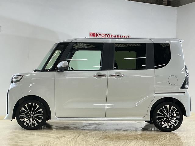 タントカスタムＲＳ　ワンオーナー　ターボ　ディスプレイオーディオワンオーナー　ターボ　９インチディスプレイオーディオ　バックカメラ　ＥＴＣ　両側電動スライドドア　アダプティブクルーズコントロール　シートヒーター　前後コーナーセンサー　電子パーキング　フルセグＴＶ（京都府）の中古車