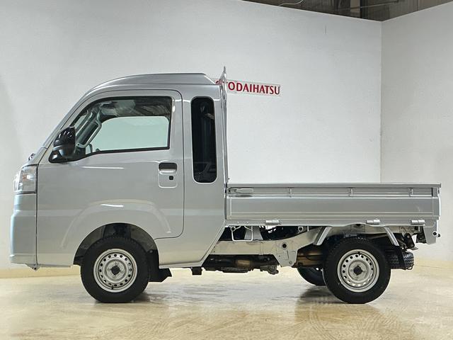 ハイゼットトラックジャンボスタンダード　４ＷＤ　前後コーナーセンサー　３方開４ＷＤ　前後コーナーセンサー　オートマチックハイビーム　３方開　オートライト　スマートキー　プッシュスタート　アイドリングストップ　横滑り防止装置　スマートアシスト　盗難防止装置　スペアキー有り（京都府）の中古車