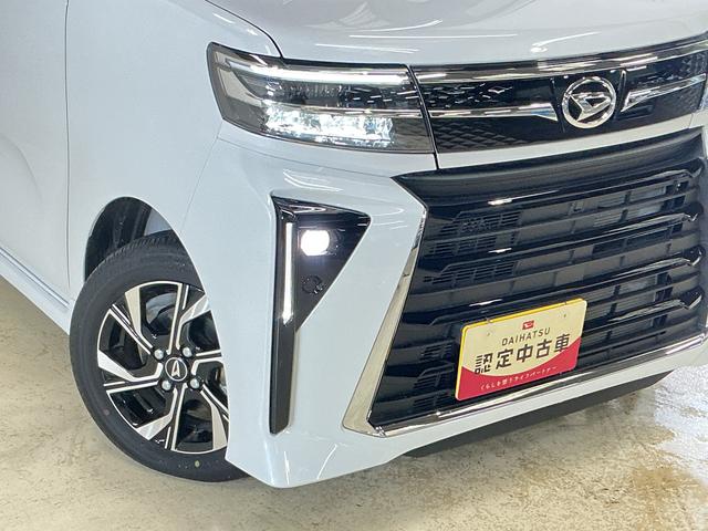タントカスタムＸリミテッド　バックカメラ　両側電動スライドドアバックカメラ　両側電動スライドドア　シートヒーター　アダプティブクルーズコントロール　前後コーナーセンサー　電子パーキング　オートマチックハイビーム　ＵＳＢチャージャー　１４インチ純正アルミホイール（京都府）の中古車