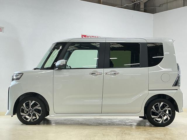 タントカスタムＸリミテッド　バックカメラ　両側電動スライドドアバックカメラ　両側電動スライドドア　シートヒーター　アダプティブクルーズコントロール　前後コーナーセンサー　電子パーキング　オートマチックハイビーム　ＵＳＢチャージャー　１４インチ純正アルミホイール（京都府）の中古車