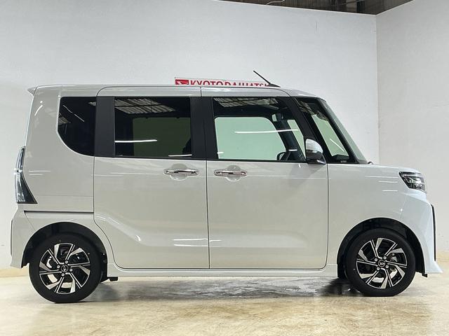 タントカスタムＸリミテッド　バックカメラ　両側電動スライドドアバックカメラ　両側電動スライドドア　シートヒーター　アダプティブクルーズコントロール　前後コーナーセンサー　電子パーキング　オートマチックハイビーム　ＵＳＢチャージャー　１４インチ純正アルミホイール（京都府）の中古車
