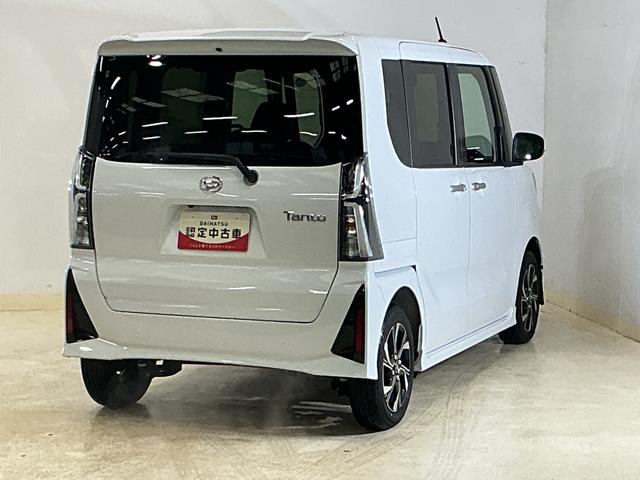 タントカスタムＸリミテッド　バックカメラ　両側電動スライドドアバックカメラ　両側電動スライドドア　シートヒーター　アダプティブクルーズコントロール　前後コーナーセンサー　電子パーキング　オートマチックハイビーム　ＵＳＢチャージャー　１４インチ純正アルミホイール（京都府）の中古車