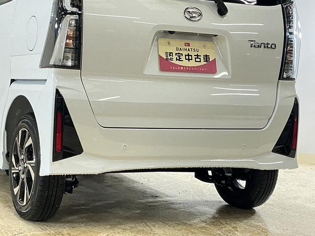 タントカスタムXリミテッド 届出済未使用車 ディスプレイオーディオ届出済未使用車 9インチディスプレイオーディオ バックカメラ ETC フルセグチューナー ブルートゥース対応 両側リヤパワースライドドア プッシュボタンエンジンスタート LEDヘッドライト ABS(京都府)の中古車