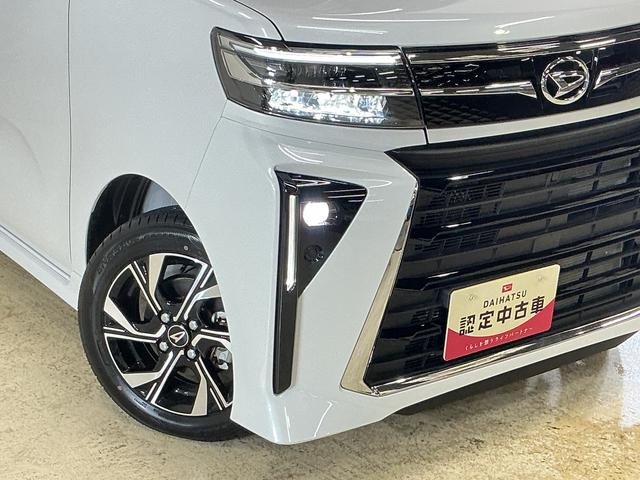 タントカスタムXリミテッド 届出済未使用車 ディスプレイオーディオ届出済未使用車 9インチディスプレイオーディオ バックカメラ ETC フルセグチューナー ブルートゥース対応 両側リヤパワースライドドア プッシュボタンエンジンスタート LEDヘッドライト ABS(京都府)の中古車