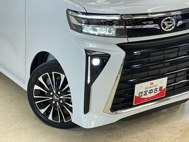 タントカスタムＲＳリミテッド　届出済み未使用車　ターボ　ＥＴＣ届出済み未使用車　ターボ　９インチディスプレイオーディオ　バックカメラ　ＥＴＣ　両側電動スライドドア　アダプティブクルーズコントロール　前後コーナーセンサー　オートマチックハイビーム　シートヒーター（京都府）の中古車